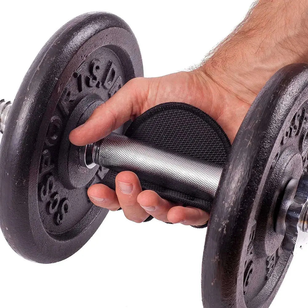 Neoprene Grip Pads Lifting Grips Gym Workout Gloves Weightlifting Calisthenics Powerlifting Fitness Sports Hand Protector SlimmingHut
