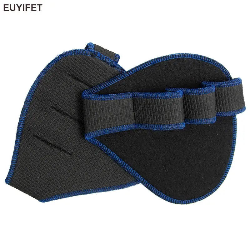 Neoprene Grip Pads Lifting Grips Gym Workout Gloves Weightlifting Calisthenics Powerlifting Fitness Sports Hand Protector - SlimmingHut
