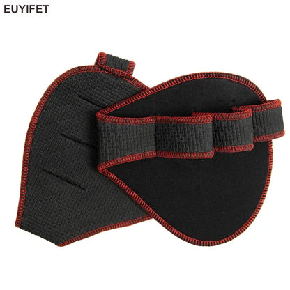 Neoprene Grip Pads Lifting Grips Gym Workout Gloves Weightlifting Calisthenics Powerlifting Fitness Sports Hand Protector - SlimmingHut