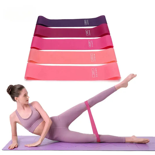 Portable Resistance Band Women's Squat Hips Tension Band Gym Yoga Equipment Tension Band Slim Legs Slim Hands Elastic Circle - SlimmingHut