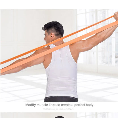 Resistance Bands 208cm Long Elastic Fitness Rubber Bands Resist Band For Home Gym Workout Expander Strength Trainning Equipment SlimmingHut