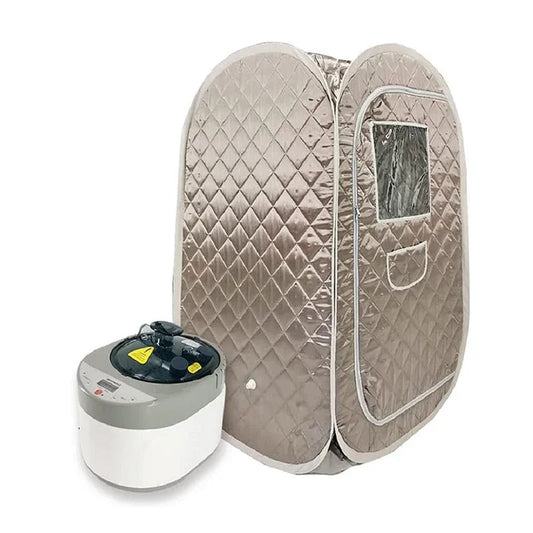 Portable Steam Sauna Set Foldable One Person SPA Tent with 4L Larger Steamer,Remote Control, Weight Loss&Detox SlimmingHut