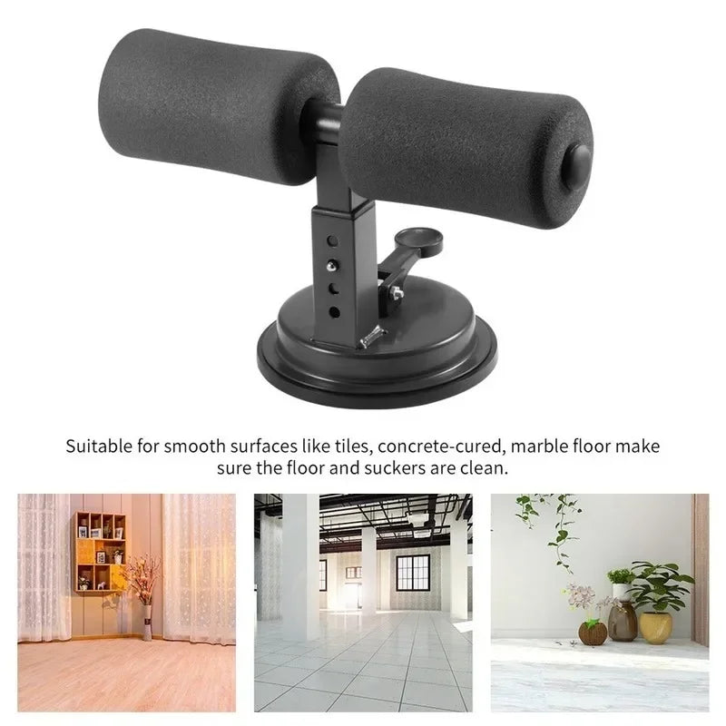 Gym Equipment Exercised Abdomen Arms Stomach Thighs LegsThin Fitness Suction Cup Type Sit Up Bar Self-Suction abs machine SlimmingHut