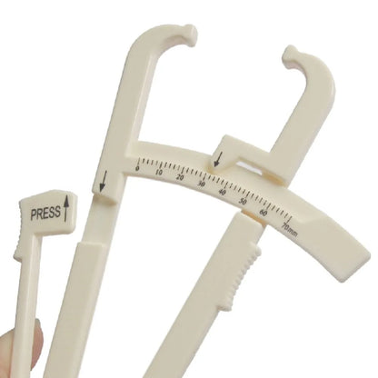 1Pcs Crossfit Body Fat Loss Tester Calculator Fitness Caliper Clip Measurement Slim Skin Fold Body Fat Chart Gym Equipment SlimmingHut