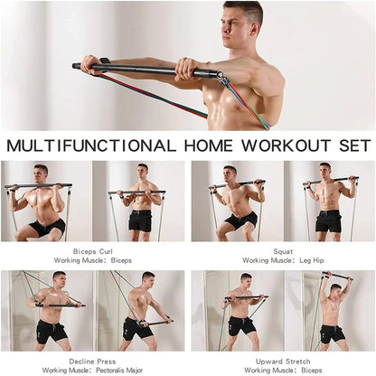 Fitness Booty Resistance Elastic Band Workout for Training Home Exercise Sport Gym Dumbbell Harness Set Expander Equipment SlimmingHut