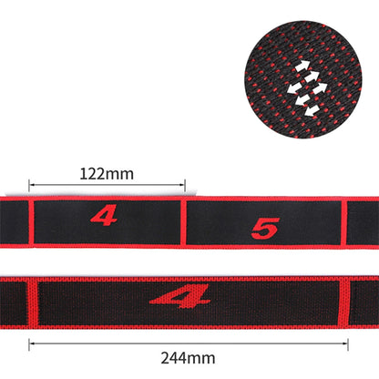 Yoga Stretch Resistance Bands Adult High Elasticity Multi-Segment Belt Yoga Assisted Stretching Belt Yoga Fitness Products SlimmingHut