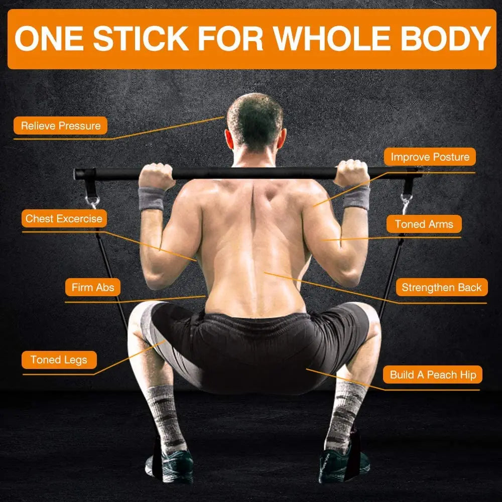 Fitness Booty Resistance Elastic Band Workout for Training Home Exercise Sport Gym Dumbbell Harness Set Expander Equipment SlimmingHut