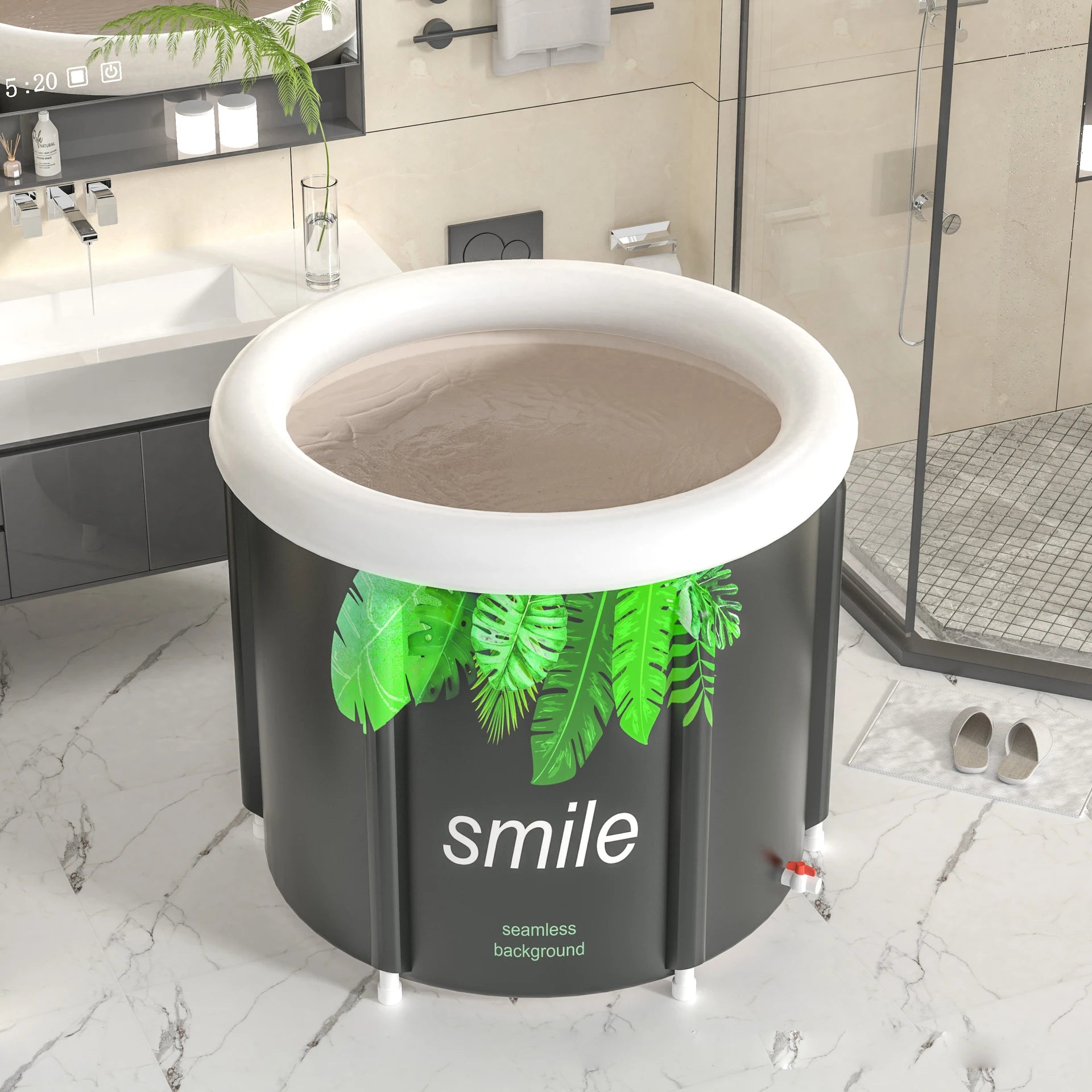 Polar Recovery Bath For Cold Water Soothing Training Portable Ice Bath Cold Water Bath For Athletes Adult Spa For Ice Bath Soak SlimmingHut