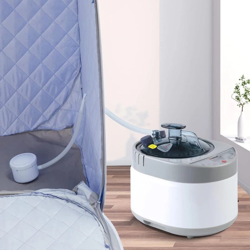 Steam Sauna Set Foldable One Person SPA Tent with 4L Larger Steamer,Remote Control, Weight Loss&Detox Паровая сауна SlimmingHut