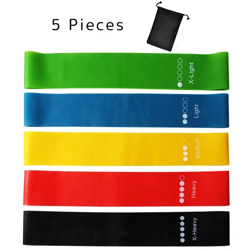 TPE Resistance Bands Fitness Set Rubber Loop Bands Strength Training Workout Expander Yoga Gym Equipment Elastic Rubber Loop - SlimmingHut