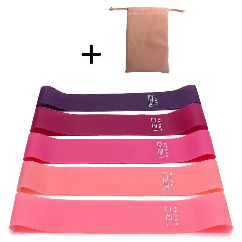 TPE Resistance Bands Fitness Set Rubber Loop Bands Strength Training Workout Expander Yoga Gym Equipment Elastic Rubber Loop - SlimmingHut