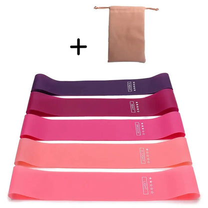 TPE Resistance Bands Fitness Set Rubber Loop Bands Strength Training Workout Expander Yoga Gym Equipment Elastic Rubber Loop - SlimmingHut