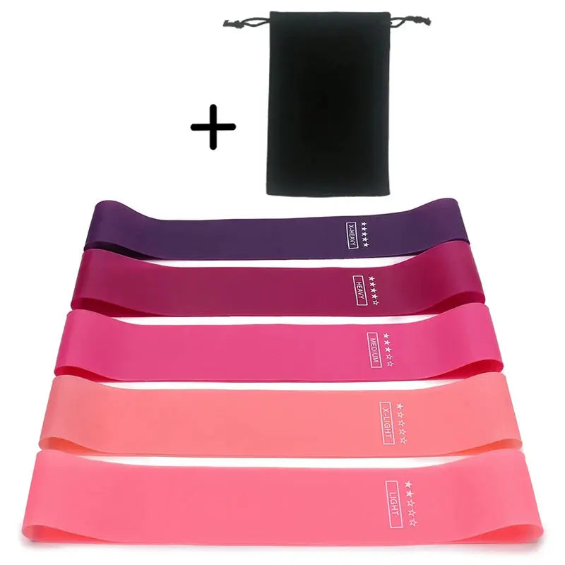 TPE Resistance Bands Fitness Set Rubber Loop Bands Strength Training Workout Expander Yoga Gym Equipment Elastic Rubber Loop - SlimmingHut