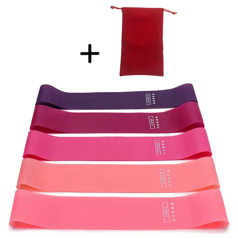 TPE Resistance Bands Fitness Set Rubber Loop Bands Strength Training Workout Expander Yoga Gym Equipment Elastic Rubber Loop - SlimmingHut