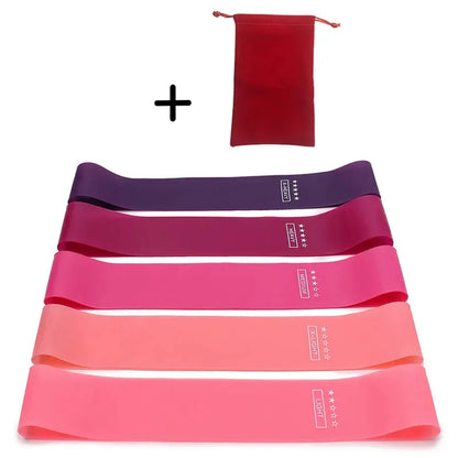TPE Resistance Bands Fitness Set Rubber Loop Bands Strength Training Workout Expander Yoga Gym Equipment Elastic Rubber Loop - SlimmingHut