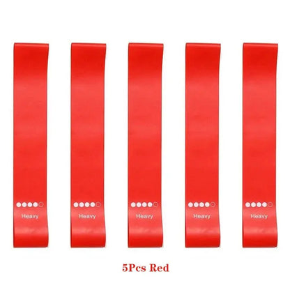 TPE Resistance Bands Fitness Set Rubber Loop Bands Strength Training Workout Expander Yoga Gym Equipment Elastic Rubber Loop - SlimmingHut