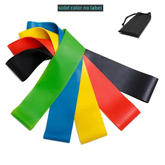 TPE Resistance Bands Fitness Set Rubber Loop Bands Strength Training Workout Expander Yoga Gym Equipment Elastic Rubber Loop - SlimmingHut