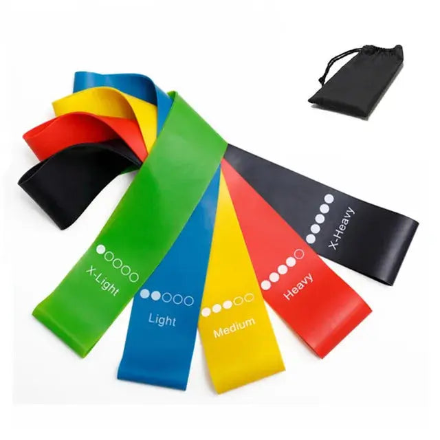 TPE Resistance Bands Fitness Set Rubber Loop Bands Strength Training Workout Expander Yoga Gym Equipment Elastic Rubber Loop - SlimmingHut