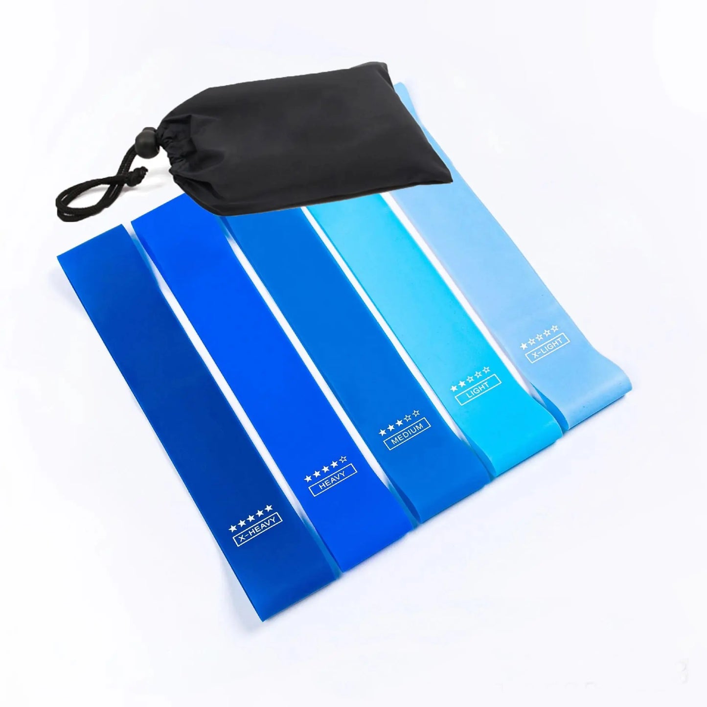 TPE Resistance Bands Fitness Set Rubber Loop Bands Strength Training Workout Expander Yoga Gym Equipment Elastic Rubber Loop - SlimmingHut