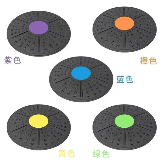 Yoga Balance Board Disc Stability Round Plates Exercise Trainer for Fitness Sports Waist Wriggling Fitness Balance Board SlimmingHut