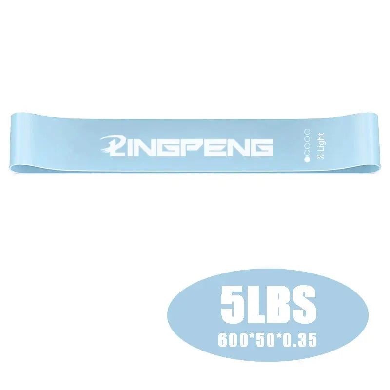 Yoga Resistance Rubber Band Fitness Level 5 Workout Elastic Band Expander Pilates Sports Training Gym Equipment - SlimmingHut