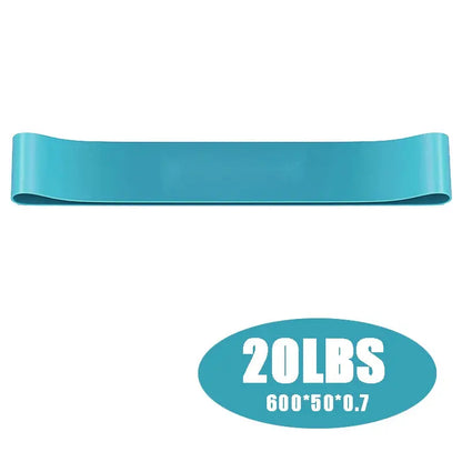 Yoga Resistance Rubber Band Fitness Level 5 Workout Elastic Band Expander Pilates Sports Training Gym Equipment - SlimmingHut