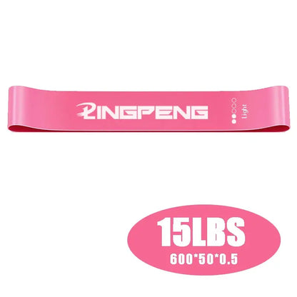 Yoga Resistance Rubber Band Fitness Level 5 Workout Elastic Band Expander Pilates Sports Training Gym Equipment - SlimmingHut