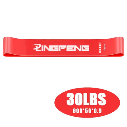 Yoga Resistance Rubber Band Fitness Level 5 Workout Elastic Band Expander Pilates Sports Training Gym Equipment - SlimmingHut