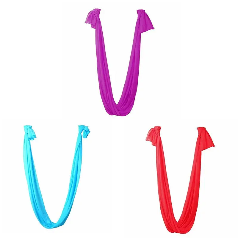Yoga Swing Hammock Trapeze Sling Aerial Silk Set Anti-gravity Inversion Fitness Aerial Yoga Anti-gravity Yoga Fitness Acrobatics SlimmingHut